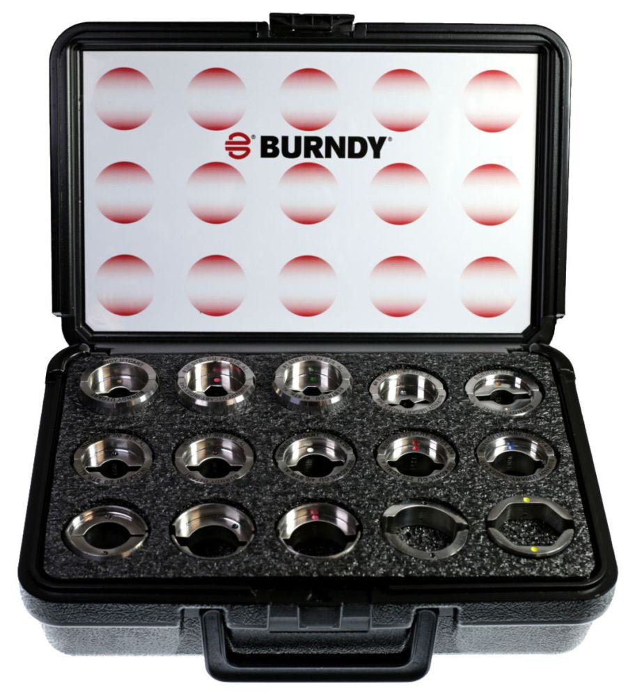 BURNDY BURNDY UDIEKITCU U-Die Kit for Copper 6 AWG 750 KCMIL 15 Sets