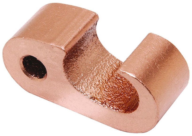 BURNDY BURNDY YGHP34C26 Cu Compression Ground Rod Connector, 1/0 Str - 2/0 Str, 5/8 - 3/4 Rod Dia.
