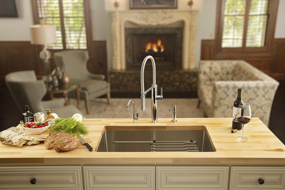 FRANKE Franke PTX110-31 Pescara stainless steel single bowl undermount kitchen sink with sound dampening