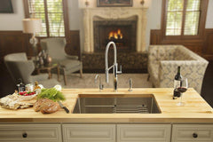 FRANKE Franke PTX110-31 Pescara stainless steel single bowl undermount kitchen sink with sound dampening
