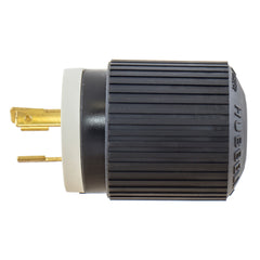 HUBBELL WIRING Hubbell Wiring Device-Kellems L620P Hubbell-Pro 20amp 250v Black Nylon Locking Plug