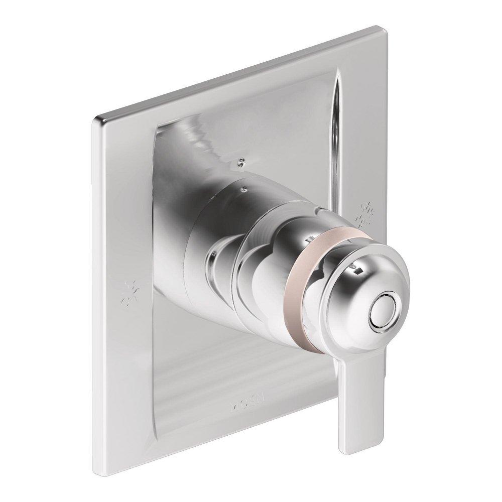 MOEN Moen TS3100 90 Degree Single Handle Thermostatic Valve Trim in Chrome