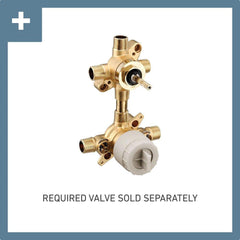 MOEN Moen UT3331BN Cia Single Handle Diverter Valve Trim in Brushed Nickel