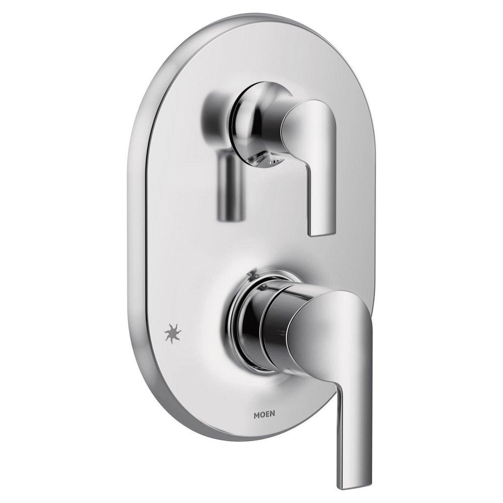 MOEN Moen UTS2611 Doux Two Handle Diverter Valve Trim in Chrome