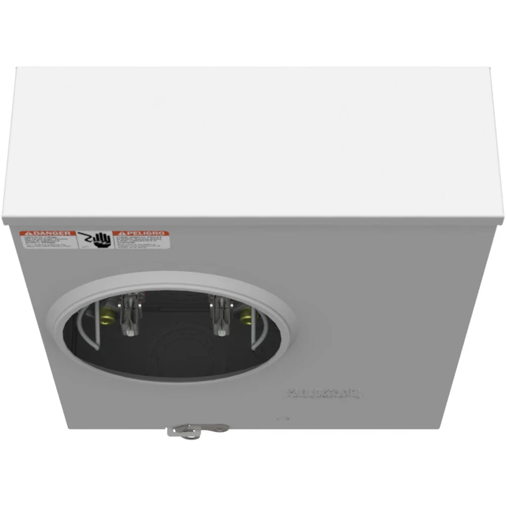MILBANK Milbank U4413-O Single Position Meter Socket 200 Amp 1 Phase Ringless No Bypass