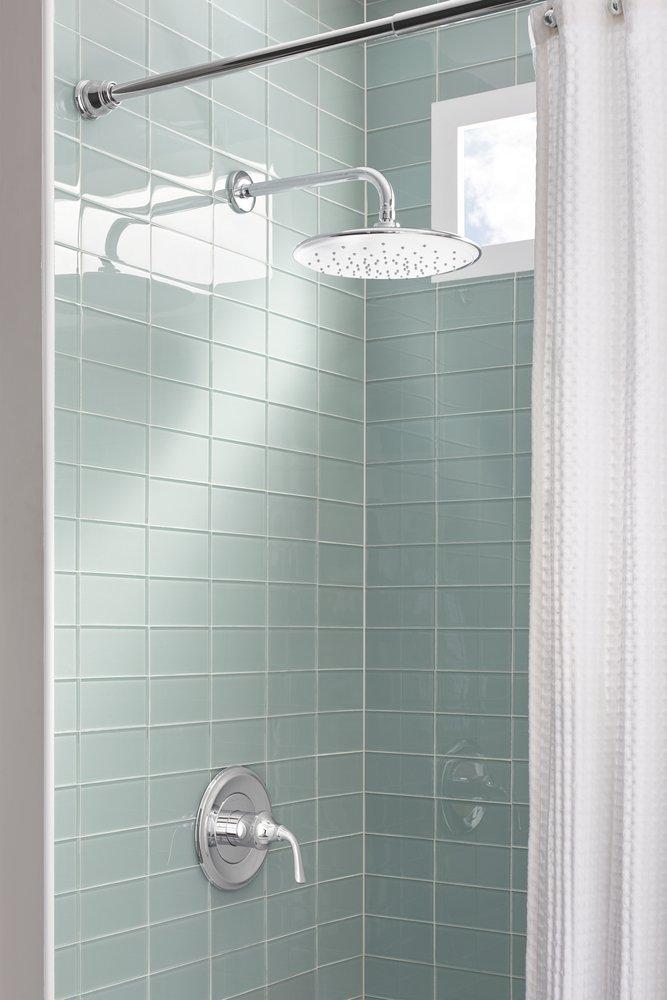 AMERICAN STANDARD American Standard 1660194.002 Rain 12 in. Rainshower Wall-Mount Shower Arm Polished Chrome