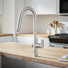 American Standard 4931360.075 Beale Single Handle Pull Down Kitchen Faucet 1.5 gpm