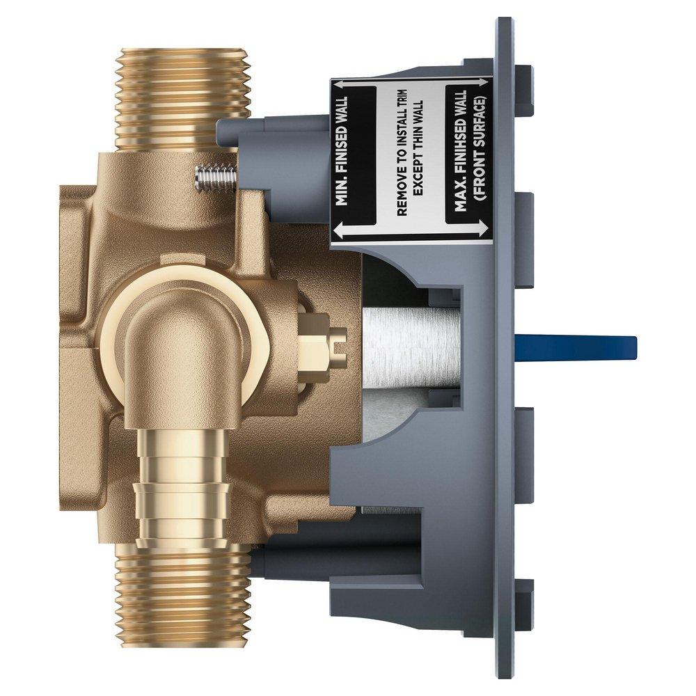 GROHE GROHE 35116000 Grohsafe 1/2 in. PEX Cold x Universal Pressure Balancing Valve