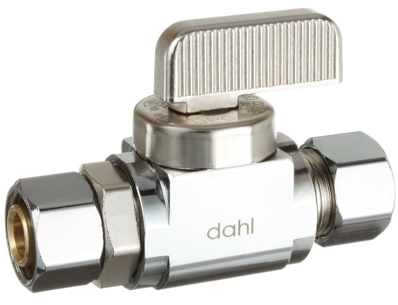 DAHL Dahl 511-41-31 3/8 inches OD Comp. x 3/8 inches OD Comp. Straight Retrofit Supply Stop