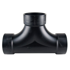 CHARLOTTE PIPE Charlotte Pipe Abs 00448 0600HA 3 in Abs Dwv Cleanout Tee
