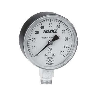 TRERICE Trerice 842615108920 Utility Pressure Gauge 0-30 Psi