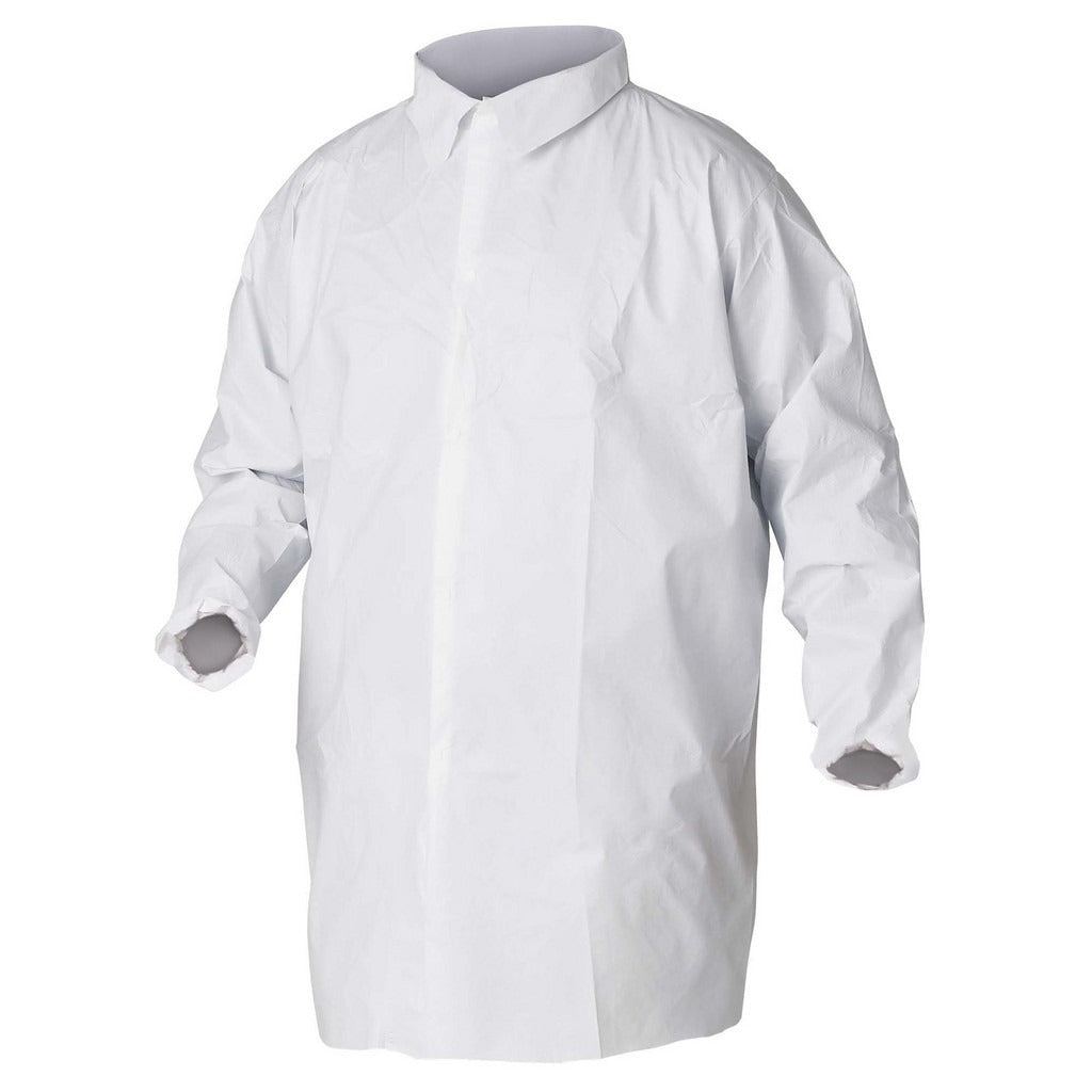 KLEENGUARD Kleenguard 44442 Lab Coat Medium Microporous Film 30-pack