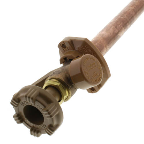 WOODFORD Woodford 17C-12-MH WOODFORD 12 HOSE BIBB SWT Power 1/2 x 3/4 Sweat Inlet Anti-Siphon