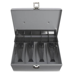 SPARCO Sparco SPR15507 Controller cash box (11.4 in x 7.5 in x 3.4 in, 5-compartment, 90 degree lid)
