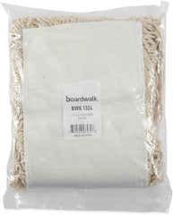 BOARDWALK Boardwalk BWK1324 Industrial Hygrade Cotton Dust Mop Head 24 in x 5 in Replacement BWK1324