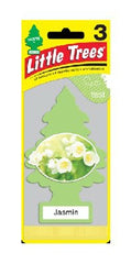 LITTLE TREES Car Freshner Corp U3S-32033 Little Trees 3 Pack Jasmine