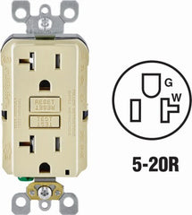 LEVITON Leviton Mfg Co R11-GFTR2-0KI 20A Gfci Outlet Tamper Resistant