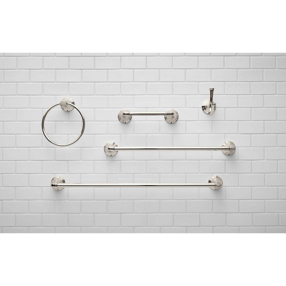 AMERICAN STANDARD American Standard 7052210.013 Delancey Single Robe Hook in Polished Nickel