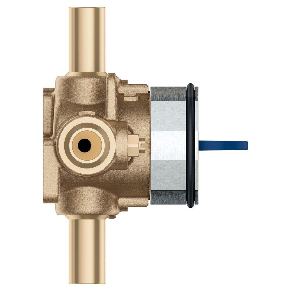GROHE GROHE 35113000 Grohsafe 1/2 in. Stub-Out Connection Pressure Balancing Valve with Stops