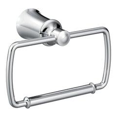 MOEN Moen YB2186CH Dartmoor Rectangular Closed Towel Ring in Polished Chrome