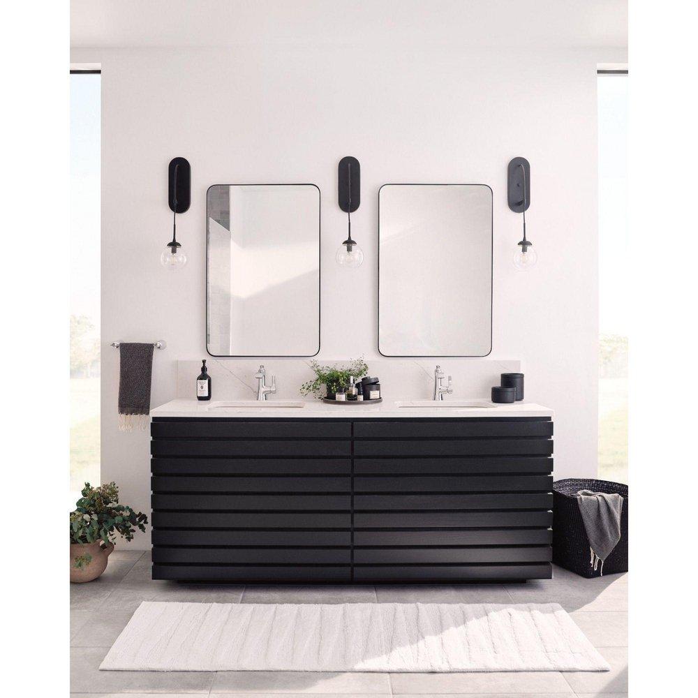 MOEN Moen YB0386CH Flara 9 in. Towel Bar in Chrome
