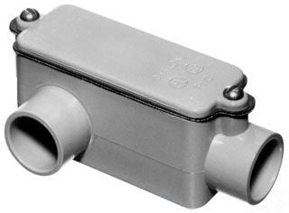 CARLON CARLON E985F Type LR Conduit Body 12 Cubic Inches 1 Inch
