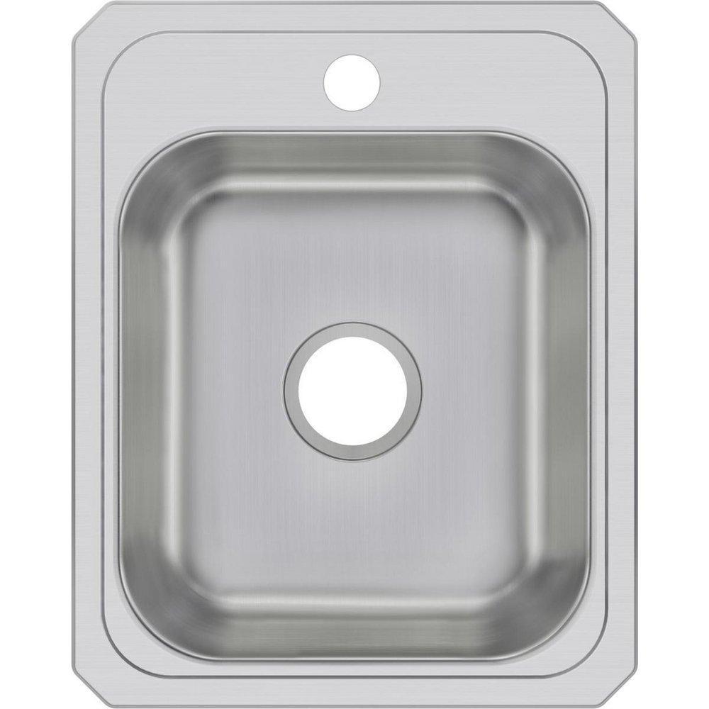 ELKAY Elkay CR17211 Celebrity 17 x 21-1/4 in. 1 Hole Stainless Steel Single Bowl Drop-in Sink