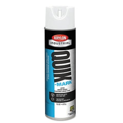 KRYLON KWBC3505A Quik-Mark Water-Based Inverted Marking Chalk APWA White