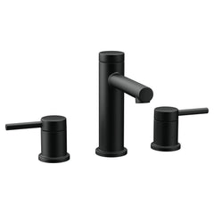 MOEN Moen T6193BL Align Two Handle Widespread Bathroom Sink Faucet in Matte Black