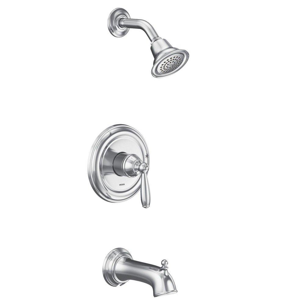 MOEN Moen UT2153EP Brantford M-Core 2-Series One Handle Single Function Bathtub & Shower Faucet in Chrome (Trim Only)