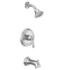 MOEN Moen UT2153EP Brantford M-Core 2-Series One Handle Single Function Bathtub & Shower Faucet in Chrome (Trim Only)