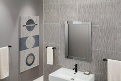 MOEN Moen YB0418BL Align 18 in. Towel Bar in Matte Black