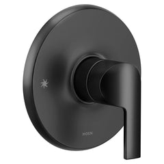 MOEN Moen UTS3201BL Doux Single Handle Pressure Balancing Valve Trim in Matte Black