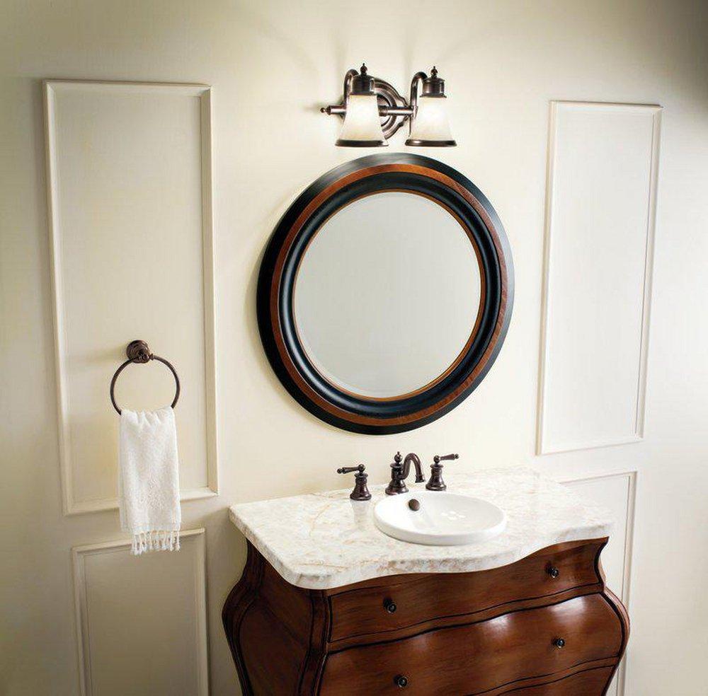 MOEN Moen YB9863CH Waterhill 22 3 Light 100 W Bathroom Vanity Globe Light in Polished Chrome