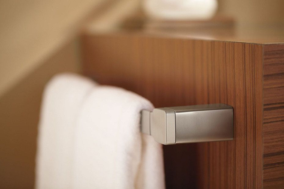 MOEN Moen YB8886CH 90 Degree Chrome Towel Ring