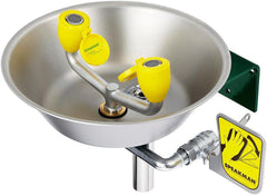 Speakman SE-582 Traditional Series 3.6 gpm Stainless Steel Eyewash Wall Mount Bowl in Stainless Steel
