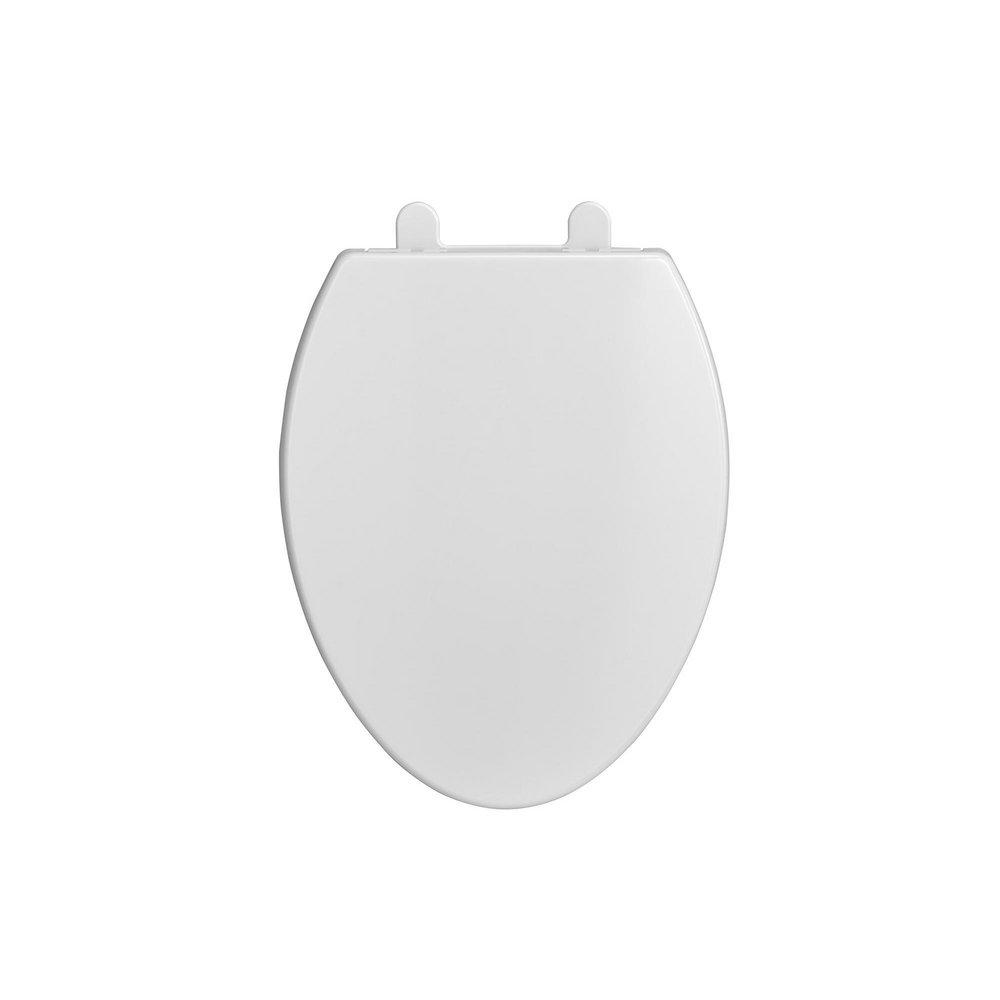AMERICAN STANDARD American Standard 5025A65G020 Telescoping Elongated Closed Front Toilet Seat in White