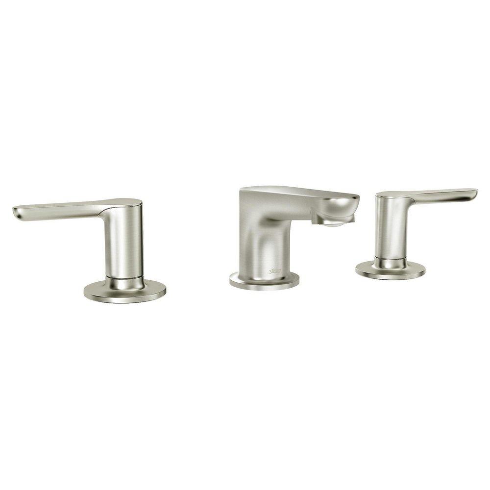 AMERICAN STANDARD American Standard 7105857.295 Studio S Two Handle Widespread Bathroom Sink Faucet in Brushed Nickel