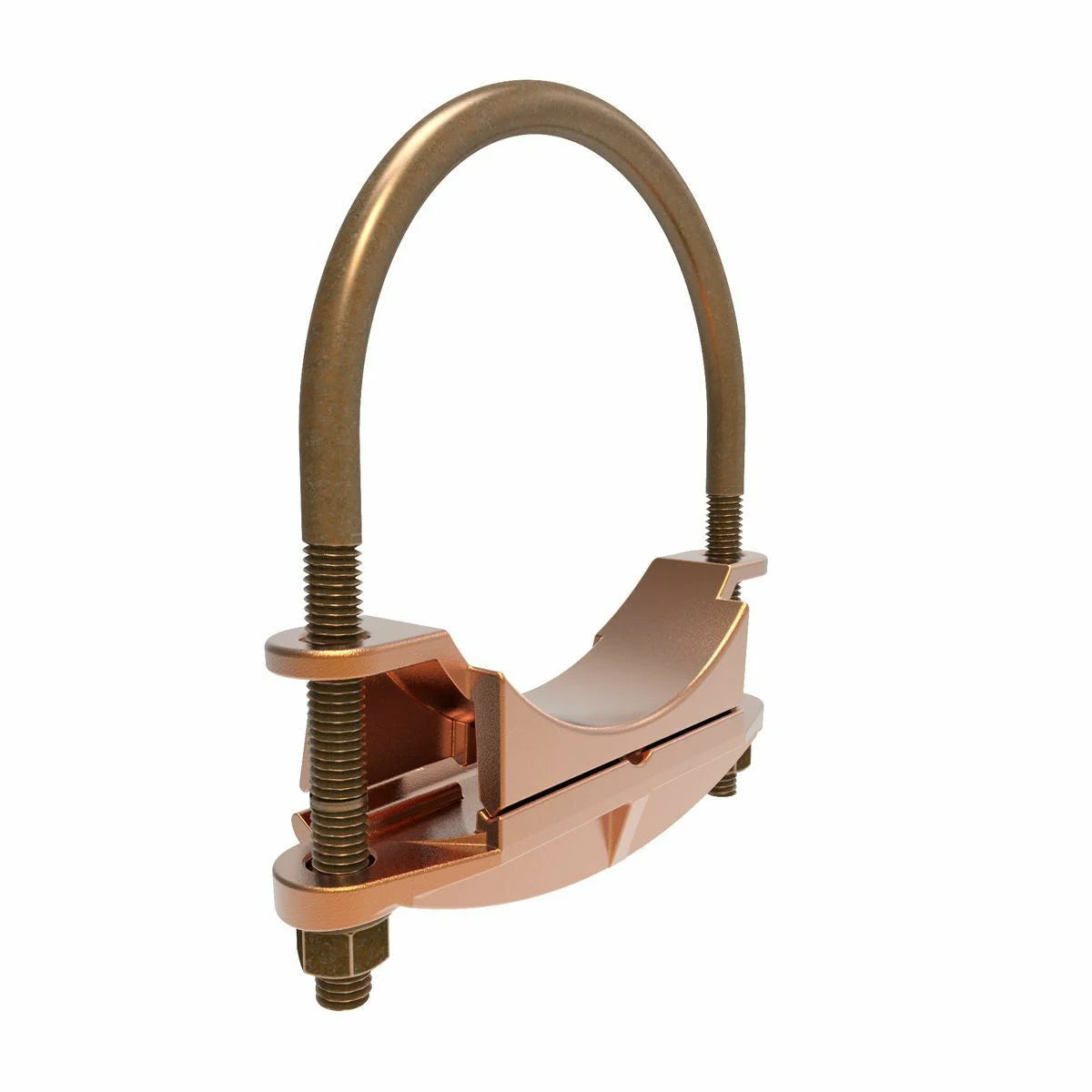 BURNDY BURNDY GAR2126 Mechanical Grounding Connector, Cable to Rod or Pipe, 4 AWG (Sol.) - 2/0 AWG (Str.), 3-1/2 to 4 Rod, 3-1/2 Pipe