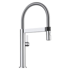 BLANCO BLANCO 441622 Single Handle Pull Down Kitchen Faucet in Chrome