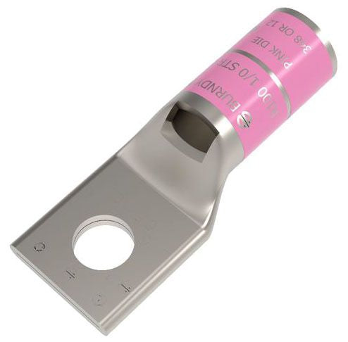 BURNDY BURNDY YA25L6BOX 1/0 AWG CU One Hole 1/2 Stud Size Standard Barrel Inspection Window Internal Chamfer Tin Plated UL/CSA 90 Up to 35kV