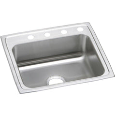 ELKAY Elkay PSR22194 Celebrity 22 x 19-1/2 in. 4 Hole Stainless Steel Single Bowl Drop-in Kitchen Sink