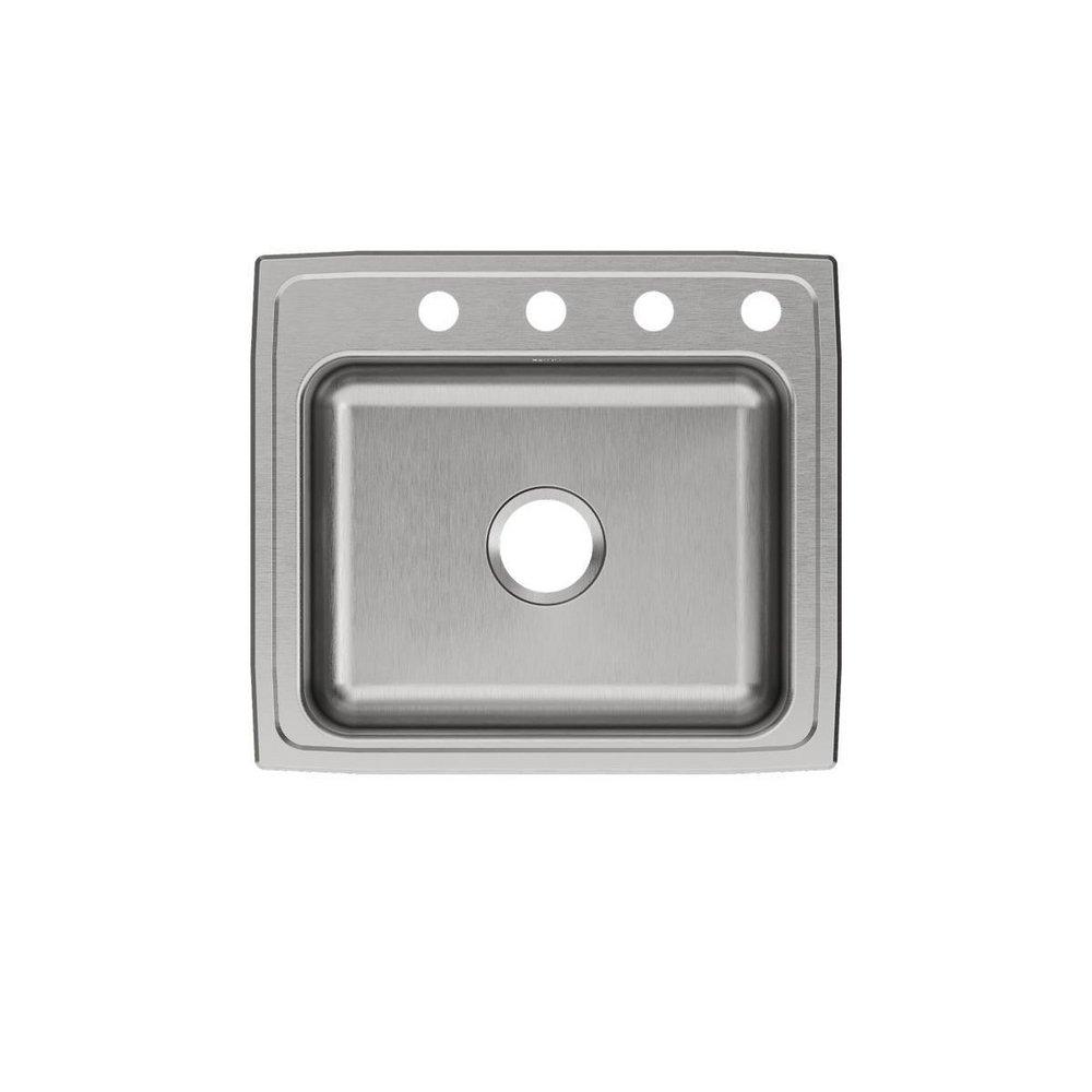 ELKAY Elkay PSR22194 Celebrity 22 x 19-1/2 in. 4 Hole Stainless Steel Single Bowl Drop-in Kitchen Sink