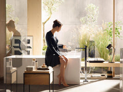 HANSGROHE Hansgrohe 32532821 Metropol 1.8 GPM Freestanding Tub Filler Trim with Single Lever Handle in Brushed Nickel