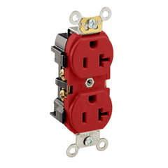 Leviton 5352-R 2-Pole 3-Wire Duplex Receptacle 20 Amp, 125 Volt NEMA 5-20R