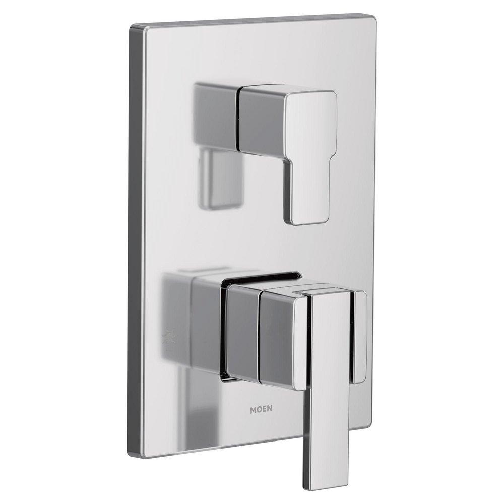 MOEN Moen UTS9011 90 Degree Two Handle Pressure Balancing Valve Trim in Chrome