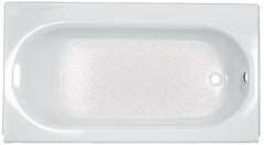 AMERICAN STANDARD American Standard 2392.202.020 Princeton Bath Americast Left Drain Above Floor Rough