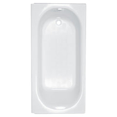 AMERICAN STANDARD American Standard 2390202ICH020 Princeton 60 x 30 Soaker Alcove Bathtub with Left Drain