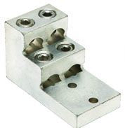 BURNDY BURNDY K22A36U2 Aluminum Universal Terminal 2 Hole 600 KCMIL 3/8 Inch Stud