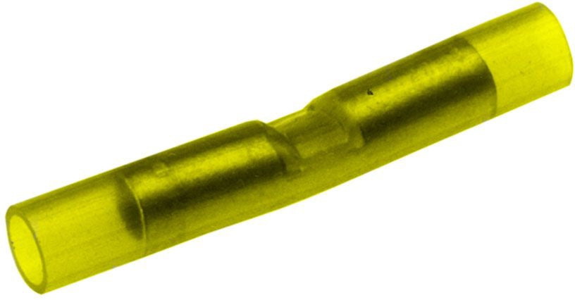 BURNDY BURNDY SN10 Copper Butt Splice, 12-10 AWG, 1.64 Splice Length, Nylon Insulated, Tin Plated, 600 Volts Max.